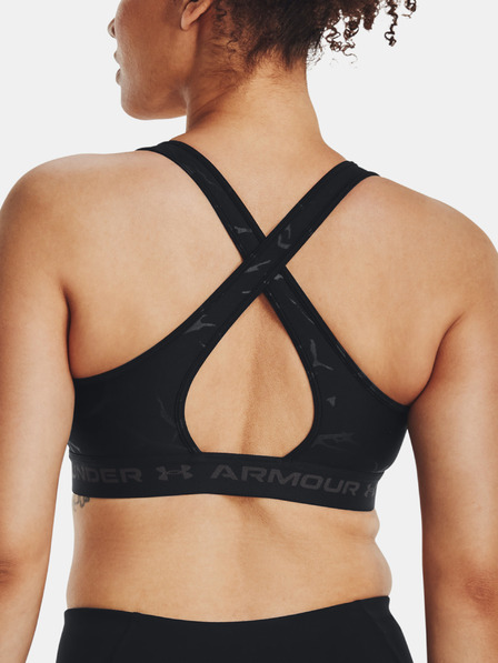 Under Armour Sutien pentru femei Under Armour UA Crossback Mid Emboss