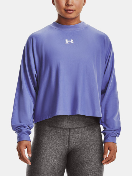 Under Armour Hanorac damă Under Armour UA Rival Terry Oversized Crw