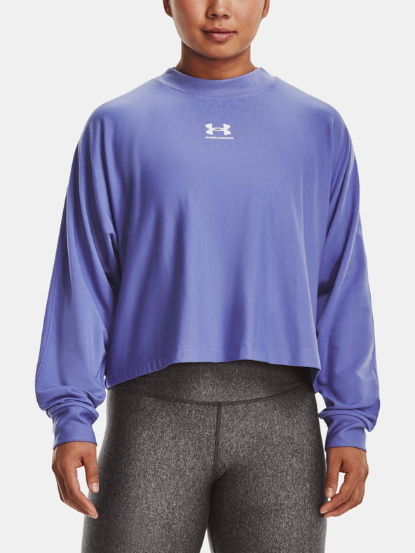 Under Armour Hanorac damă Under Armour UA Rival Terry Oversized Crw
