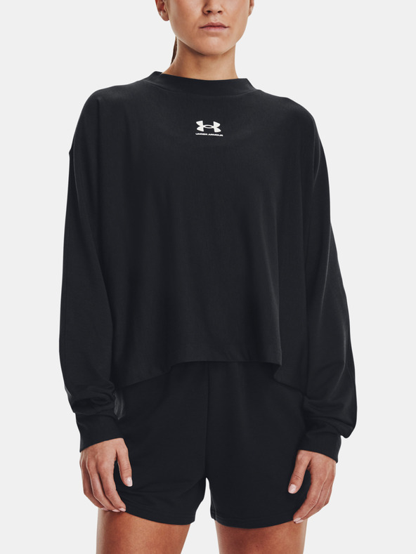 Under Armour Hanorac damă Under Armour UA Rival Terry Oversized Crw