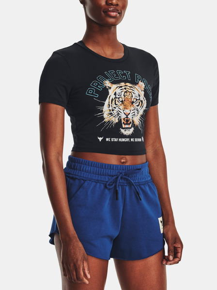 Under Armour Tricou femei Under Armour Pjt Rck Stay Hungry Crop SS