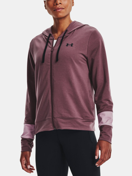 Under Armour Hanorac de damă Under Armour Rival Terry CB FZ Hoodie