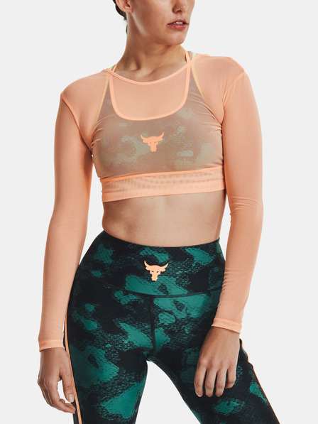 Under Armour Tricou femei Under Armour Pjt Rock Sheer Mesh LS