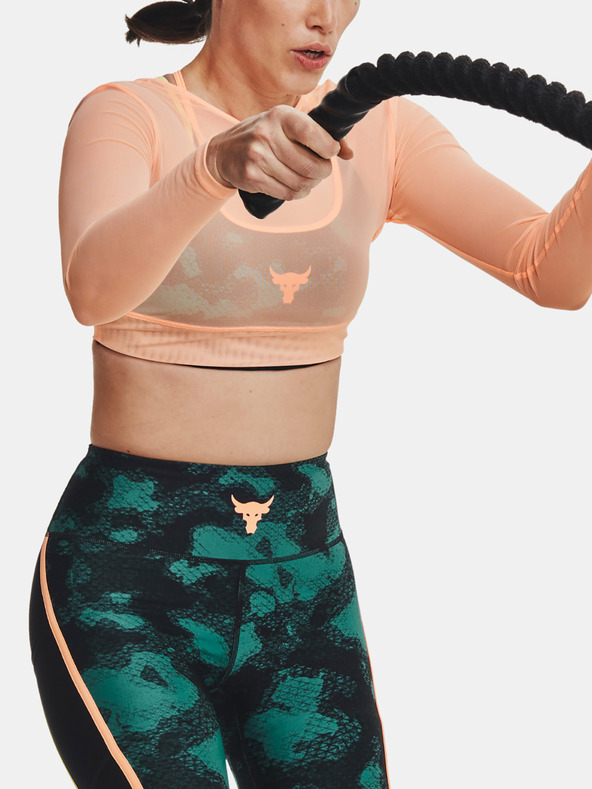 Under Armour Tricou femei Under Armour Pjt Rock Sheer Mesh LS