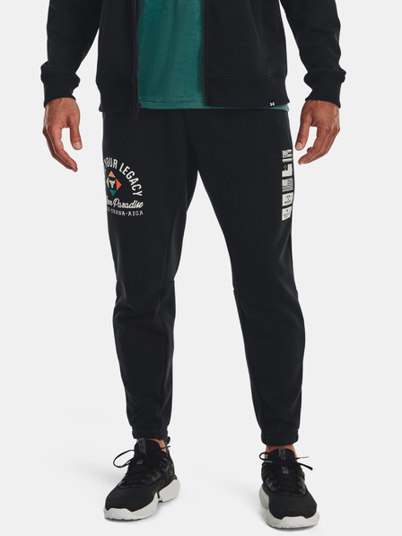 Under Armour Pantaloni sport pentru bărbați Under Armour Pjt Rck HW Terry Pnt Fam