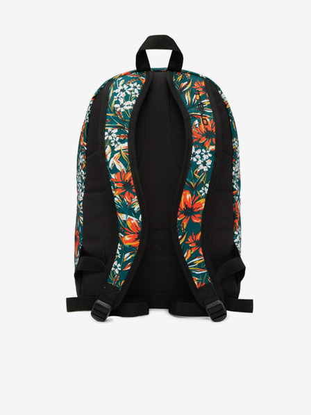 O'Neill Rucsac floral portocaliu și verde pentru femei O'Neill Coastline