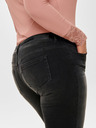 ONLY CARMAKOMA Blugi skinny fit negri ONLY CARMAKOMA Willy