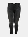 ONLY CARMAKOMA Blugi skinny fit negri ONLY CARMAKOMA Willy