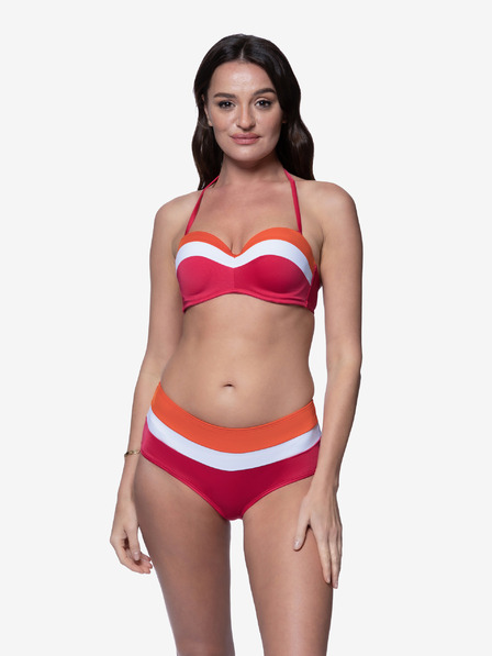 DORINA Bikini cu dungi, portocaliu și roz, pentru femei DORINA Lawaki