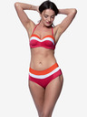 DORINA Bikini cu dungi, portocaliu și roz, pentru femei DORINA Lawaki
