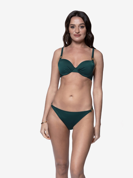 DORINA Partea de jos de bikini pentru femei verde închis DORINA Opio