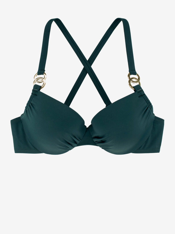 DORINA Partea de sus a bikinilor pentru femei DORINA Opio verde închis