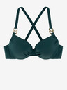 DORINA Partea de sus a bikinilor pentru femei DORINA Opio verde închis