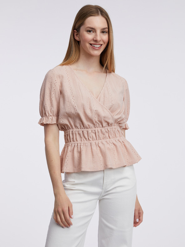 Orsay Bluză cu model roz deschis pentru femei ORSAY