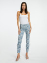 Orsay Pantaloni slim fit cu model albastru pentru femei ORSAY