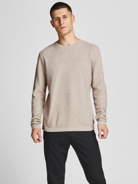 Jack & Jones Pulover bej Jack & Jones Gustav