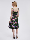 Orsay Rochie florală de damă neagră ORSAY