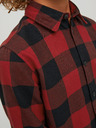 Jack & Jones Cămașă în carouri neagră și roșie Jack & Jones Gingham pentru băieți