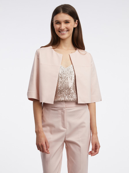 Orsay Jachetă roz deschis pentru femei ORSAY