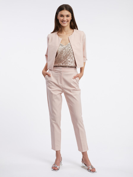 Orsay Jachetă roz deschis pentru femei ORSAY