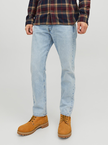 Jack & Jones Blugi pentru bărbați cu croială dreaptă albastru deschis Jack & Jones Chris