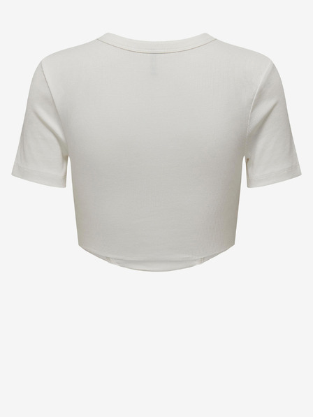 ONLY Crop Top alb pentru femei ONLY Lola