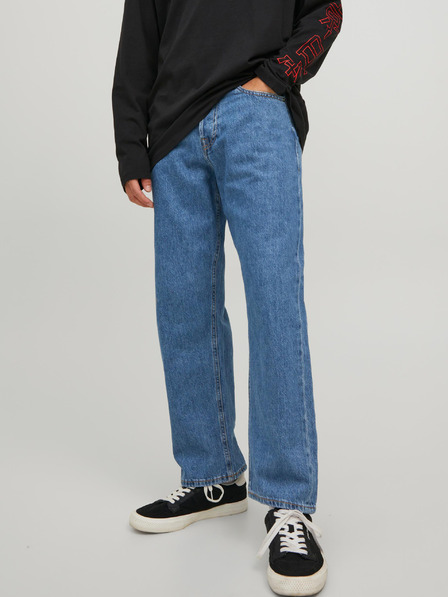 Jack & Jones Blugi albaștri pentru bărbați cu croială largă Jack & Jones Eddie