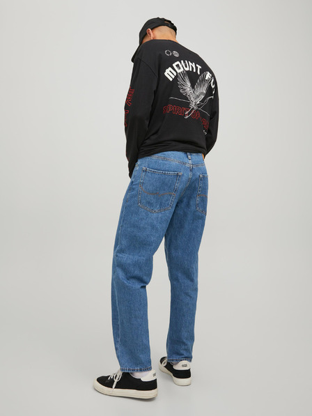 Jack & Jones Blugi albaștri pentru bărbați cu croială largă Jack & Jones Eddie