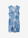 Desigual Mini rochie cu model Desigual Denam albastru pentru femei