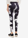 Desigual Jambiere cu model alb și negru Desigual Agnes, de damă