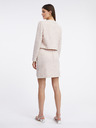 Orsay Sacou de damă roz deschis din tweed ORSAY