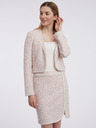 Orsay Sacou de damă roz deschis din tweed ORSAY