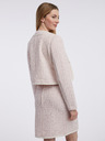 Orsay Sacou de damă roz deschis din tweed ORSAY