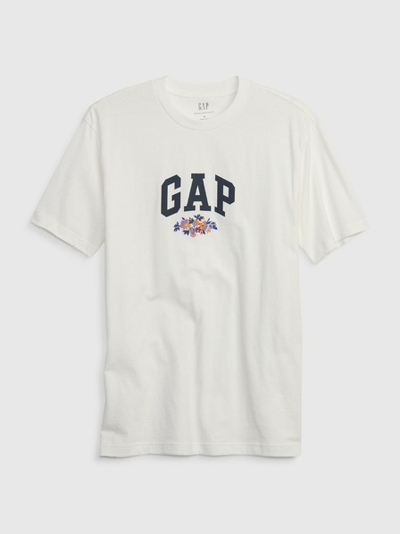 GAP Tricou cu logo floral GAP