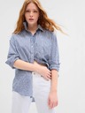 GAP Cămașă din bumbac oversize GAP