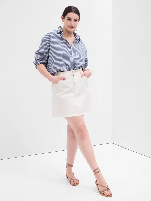 GAP Cămașă oversize din bumbac GAP