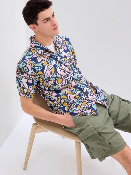 GAP Lână cămașă cu model GAP