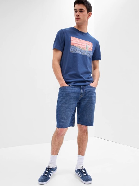 GAP Pantaloni scurți denim straight GAP