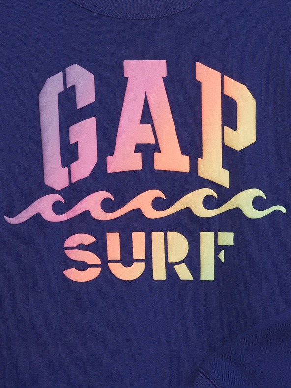 GAP Hanorac pentru copii cu logo și fleece GAP