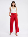 Orsay Pantaloni roșii de damă ORSAY