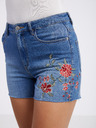 CAMAIEU Pantaloni scurți din denim albastru pentru femei CAMAIEU