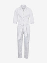 Orsay Salopetă albă de damă din denim ORSAY