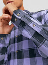 Jack & Jones Tricou Jack & Jones Joshua Plaid violet pentru bărbați