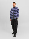 Jack & Jones Tricou Jack & Jones Joshua Plaid violet pentru bărbați