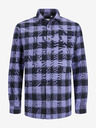 Jack & Jones Tricou Jack & Jones Joshua Plaid violet pentru bărbați