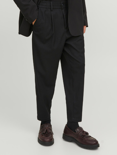 Jack & Jones Pantaloni cropped Jack & Jones Karl negri pentru bărbați