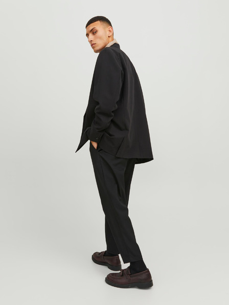 Jack & Jones Pantaloni cropped Jack & Jones Karl negri pentru bărbați