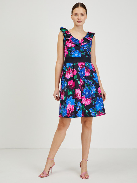 Orsay Rochie florală de damă roz-albastru ORSAY