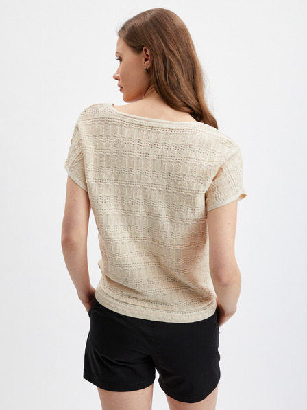 Orsay Tricou bej tip pulover pentru femei ORSAY