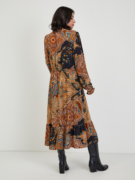 Orsay Rochie midi maro cu model ORSAY